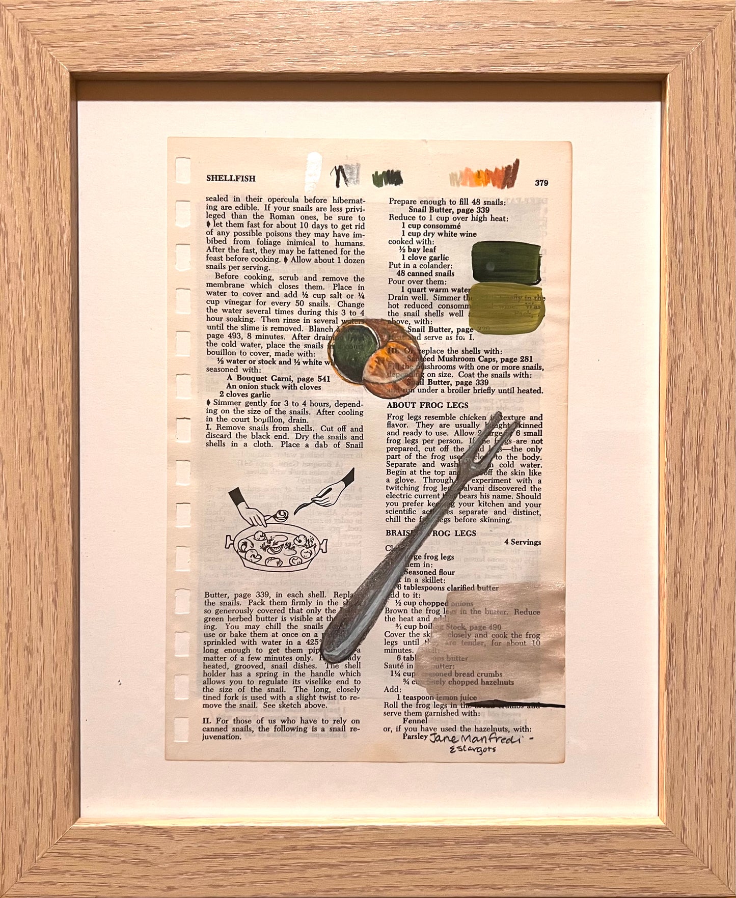 Escargots - Original Artwork