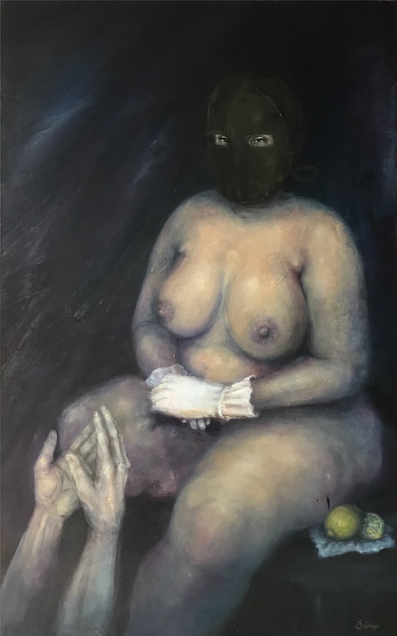Awaiting Instruction - Original Painting