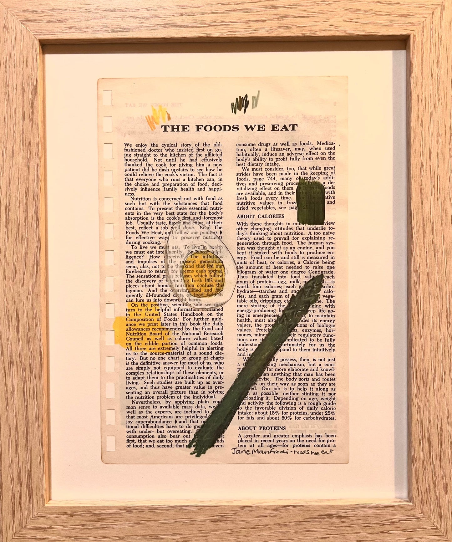 Foods We Eat - Original Artwork